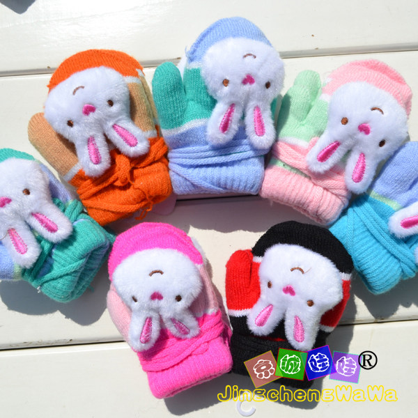 Gants pour enfants en de laine - Ref 2149291 Image 12