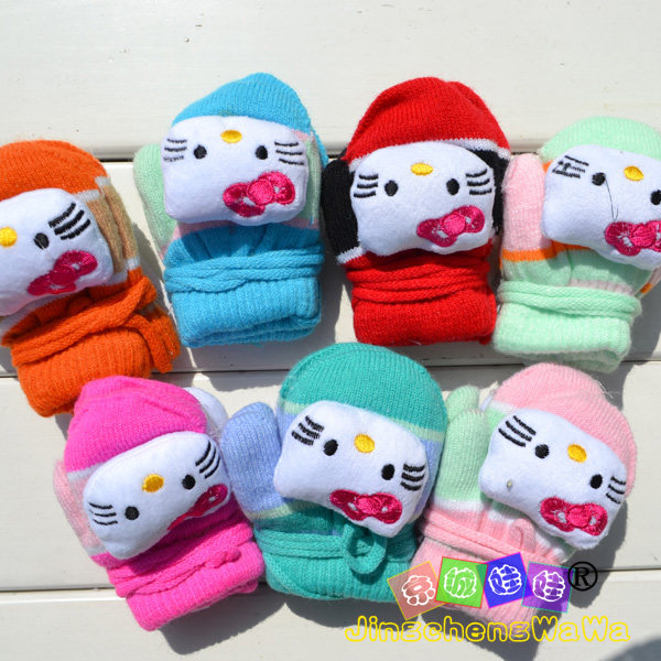 Gants pour enfants en de laine - Ref 2149291 Image 13