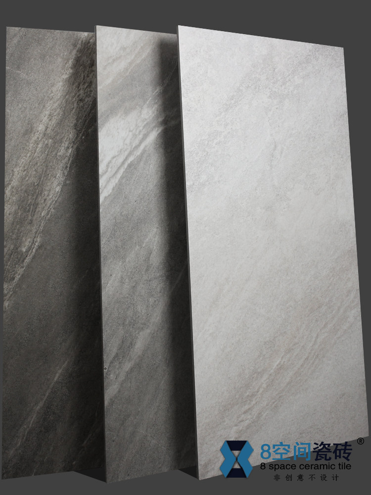 Dry grain matte slate brick 6001200 Textured antique tiles Restaurant floor tiles Hotel engineering large tile