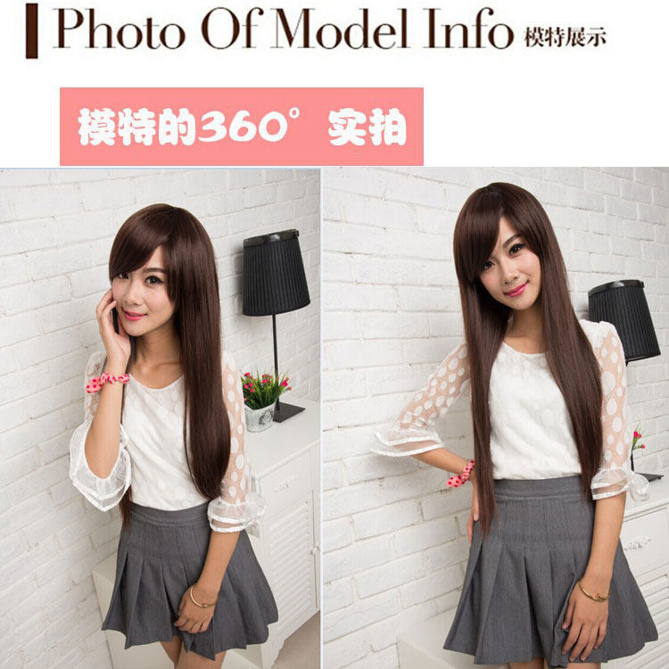 Perruque OTHER   Long cheveux raides - Ref 2607606 Image 7