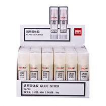 Del 7108 21G transparent solid glue ACR material glue stick wholesale strong student office supplies