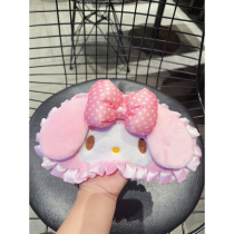 Cute Kitty Cat Hello Kitty Lace Eye Mask Princess Childrens Blackout Cartoon Sleep Eye Protection Ice Pack Adjustable