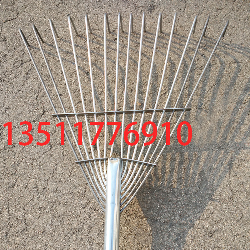 Super Cubao Grass Climbing Thickened Iron Grass Steel Rake Agricultural Tools Garden Tools Iron Climbing