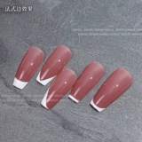 Печать для маникюра для ногтей, прозрачная повязка на голову, шаблон, популярно в интернете, французский стиль