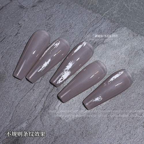 Печать для маникюра для ногтей, прозрачная повязка на голову, шаблон, популярно в интернете, французский стиль