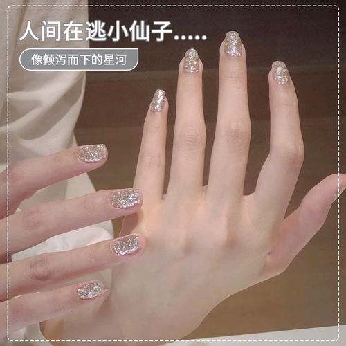 Блестки для ногтей, гель-лак, лак для ногтей для маникюра, популярно в интернете, 2025 года, новая коллекция