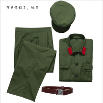 65-style old-fashioned military green clothing nostalgic military green indeed good work clothes veteran red guard uniforms nostalgic suit