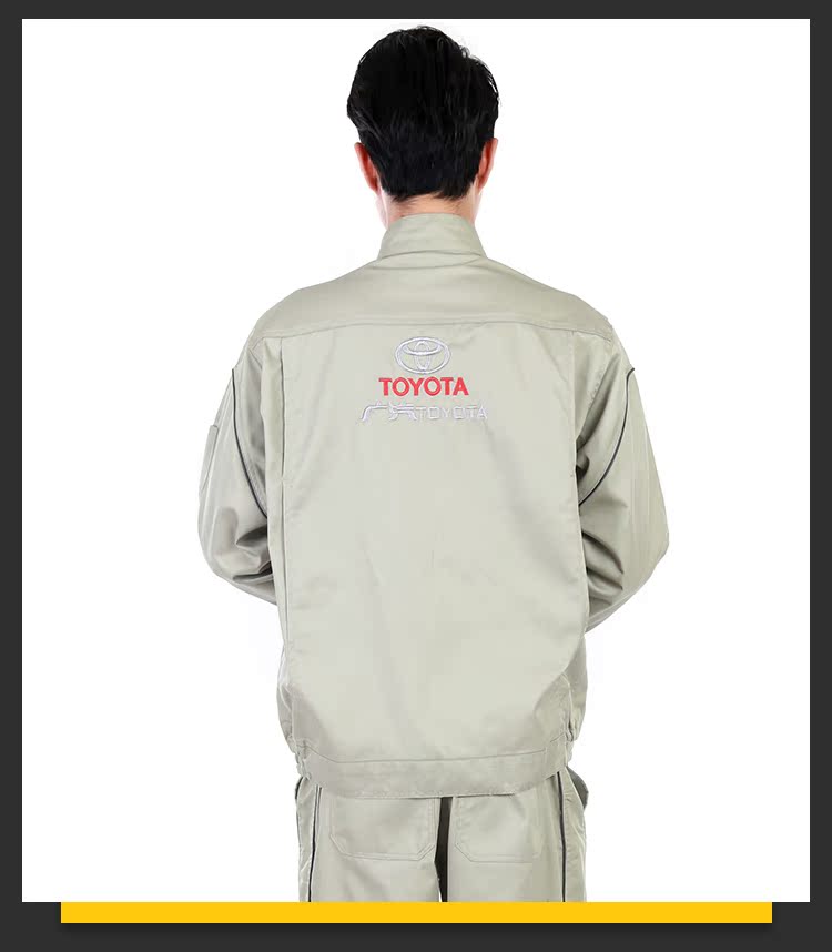 Ô tô mới Quảng Châu Ô tô Toyota 4S cửa hàng sửa chữa cửa hàng sửa chữa sau khi kỹ thuật viên bán hàng dài tay dụng cụ sửa chữa tự động quần áo thể thao nam