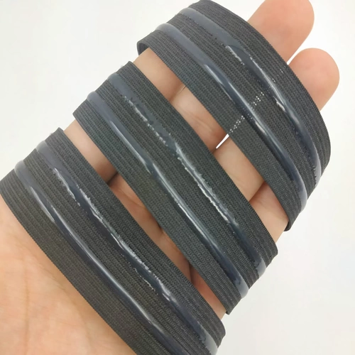 Белая силиконовая нескользящая сумка для обуви, 2.2см, на резинке