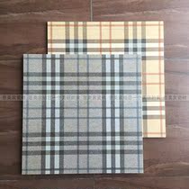 Plaid antique antique brick non-slip wear-resistant tile European imitation cloth pattern antique brick 600*600 non-slip wear-resistant floor tile
