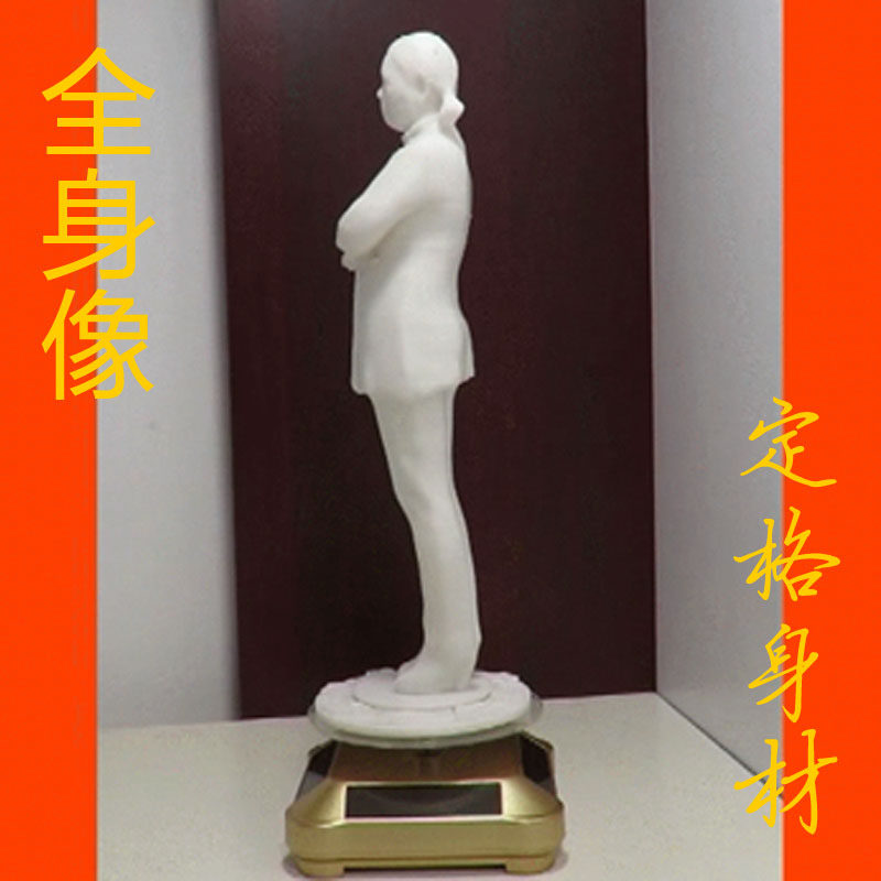 Machine scanning modeling Realistic 3D stereoscopic photography 3D production of plastic doll statues can be stored for a long time