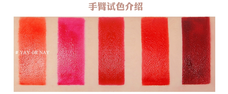 Orange home Korea 3ce tattoo lip glaze dyed lip liquid không dễ bị mất màu chống ẩm dưỡng ẩm cho son môi chính hãng. - Son bóng / Liquid Rouge 	son bóng ink