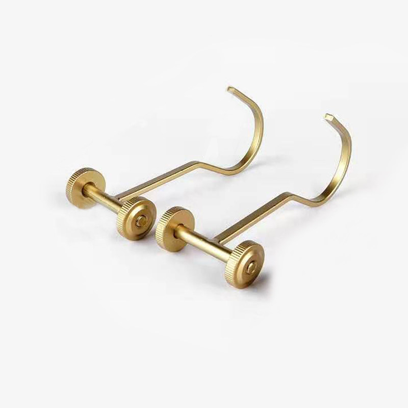 Window Curtain Hook Pendant Card Hook Universal Fabric Metal Hanging Sample Hook Fabric Textile Chuck Hang Sample Hook