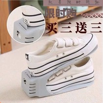 Adjustable shoe rack 10 simple modern multi-functional second-generation shoe holder double-layer shoe storage artifact saves space