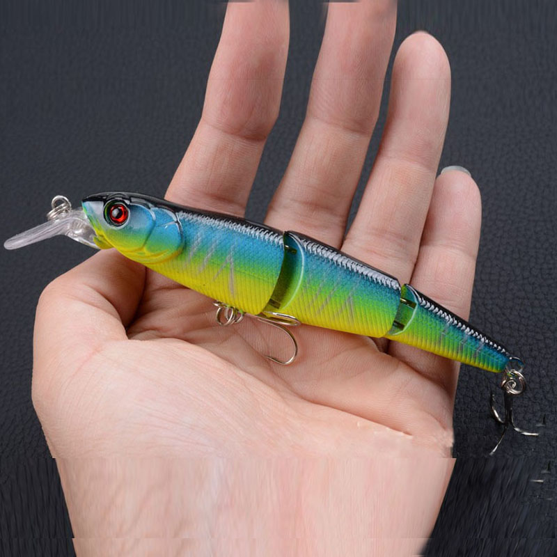 12 12 5cm 16 gr three sections of fish floating Mino Luoia bait bionic fishing for the false bait of the sea bass