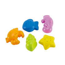 HAPE seaside animal water play beach toy childrens 5-piece set of sand digging tools promotion