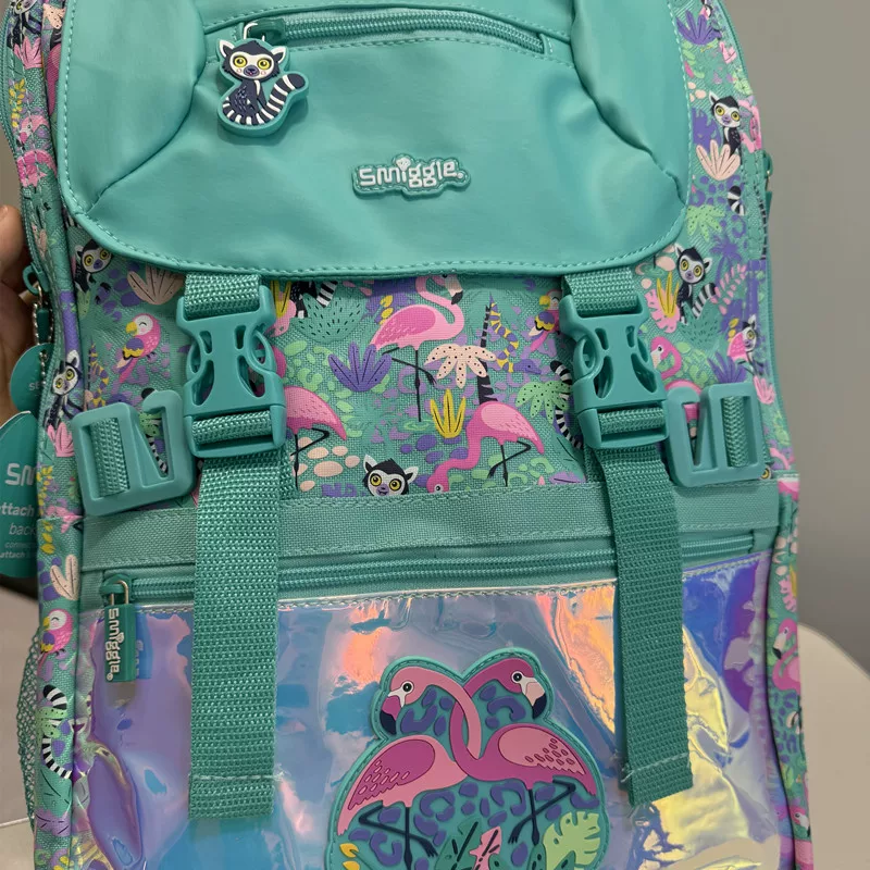 Австралийская Smiggle рюкзак для снятия стресса школьный, сверх большой розовый единорог, рюкзак с котом, подарок