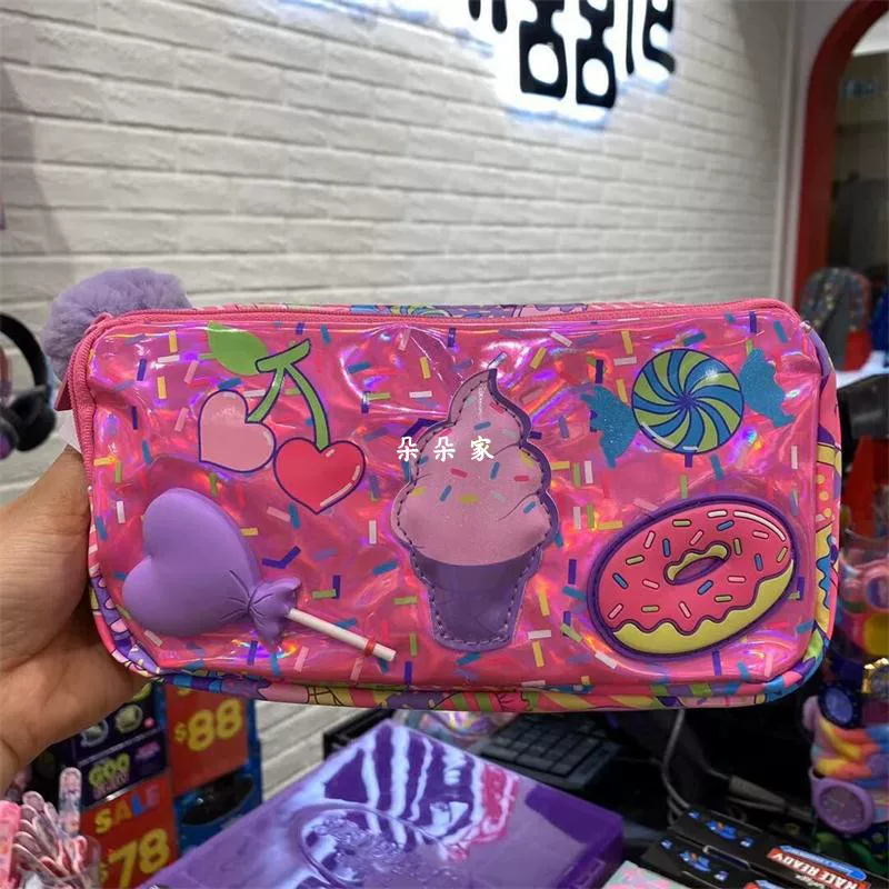 Backpack for ice cream for students, wallet, pencil case