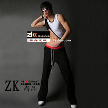 Boomer Loose Long Pants Fitness Yoga Running Sleeping Pants Big Code Long Pants Breathable Sportcotton Home Pants Can Be Worn Out