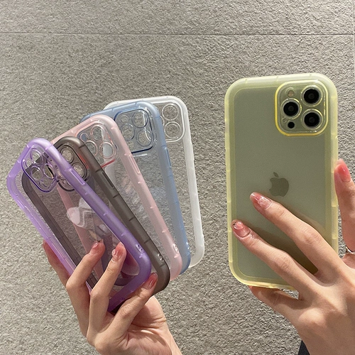 Apple, совместимый чехол для телефона, небольшой iPhone 14, силиконовый однотонный iPhone12 Pro, iphone, 12, популярно в интернете, 8, 8plus, защита при падении