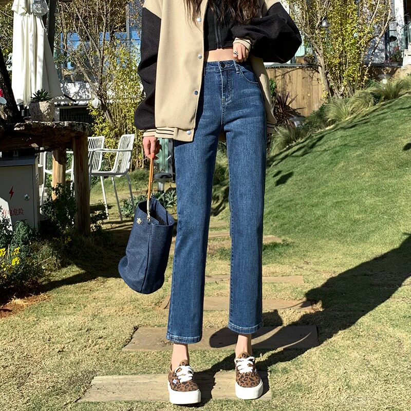 cigarette jeans petite 2025's hottest trend: women's high-waisted straight-leg jeans – a summer  must-have for a slimming,