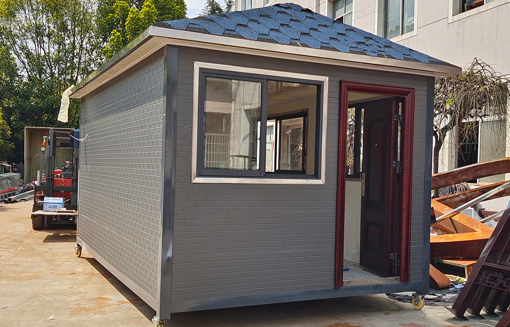 Garbage Sorting House Custom Stainless Steel Recycling Kiosk Bin Collection Kiosk Outdoor Removable Cleaning House