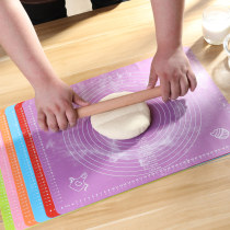 Baking tool large silicone pad large number kneading pad with scale high temperature resistant kitchen non-slip chopping board