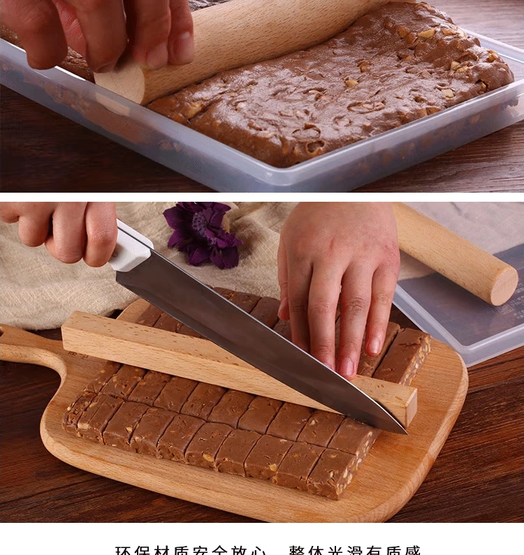 Công cụ làm bánh Triển lãm Art Nougat Công cụ cắt Món ăn DIY Handmade Niu Gum Chocolate Khuôn nhựa khuôn làm bánh cá