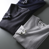 Old guest welfare delicate soft foreign trade Mens factory cut tail goods casual slim sweater sweater tide