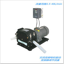 Direct sales of industrial large flow variable frequency speed control peristaltic pump metering pump flow rate 2 4 tons per hour