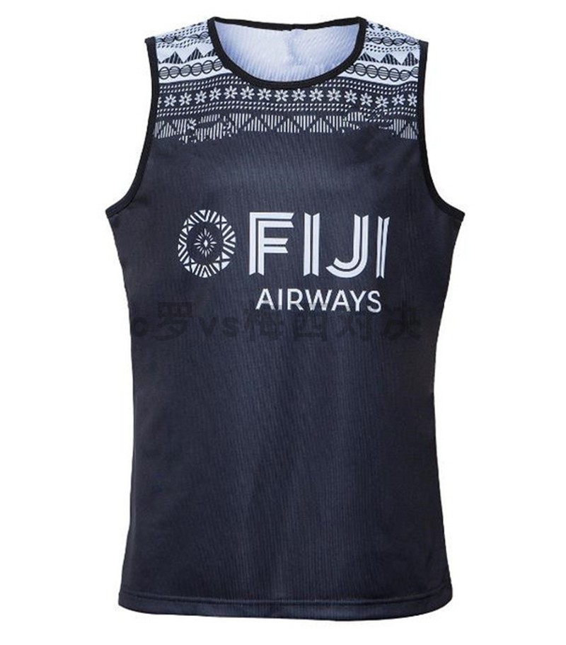 Fiji 2019 2020 TRAINING SINLET Fiji's seven-person training to wear rugby clothes