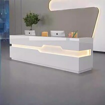 Hotel paint front desk modern minimalist company creative bar beauty salon Caier store cashier customization