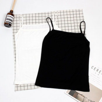 Modal Thin Camisole for Women, Summer Anti-Exposure Off-Shoulder Camisole, Inner Layer Slim-Fitting Top