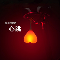 Bicycle tail light warning light frog light mountain bike egg light riding equipment bicycle accessories night riding personality