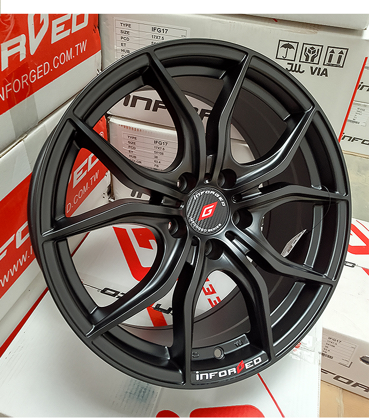 Bánh xe nhẹ Đài Loan Inforged IFG17 phù hợp để nâng cấp chuyển đổi Fox 17 inch / 18 inch đúc - Rim mâm đúc r13