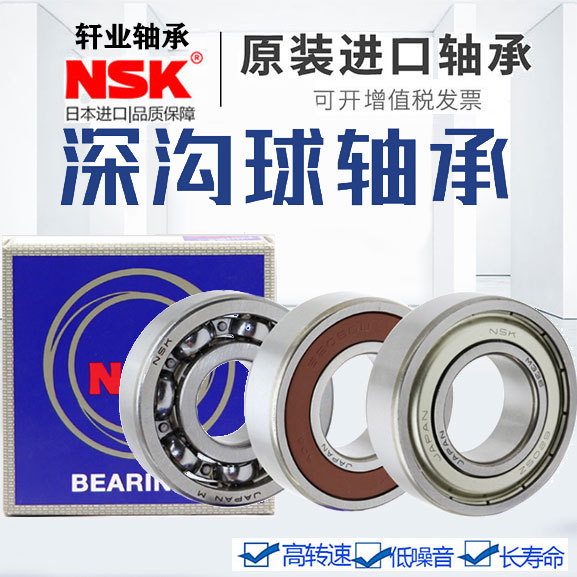 High-speed Japan imports NSK 6200 6200 6201 6202 6203 6204 6204 6205 Z ZZ DU DDU