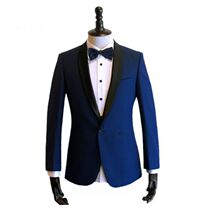 Tailored handmade suit male groom best man host dress fashion business slim suit suit custom