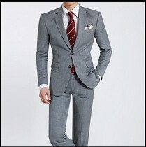 Custom wedding dress suit custom-made mens wedding groom dress Korean version of slim business dress suit suit suit suit