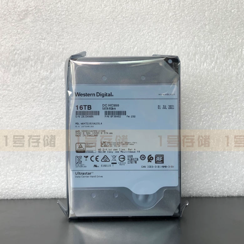 Национальный банк WD/Western Data WUH721816ALE6L4 HC550 16T 7.2K Enterprise Gas жесткий диск