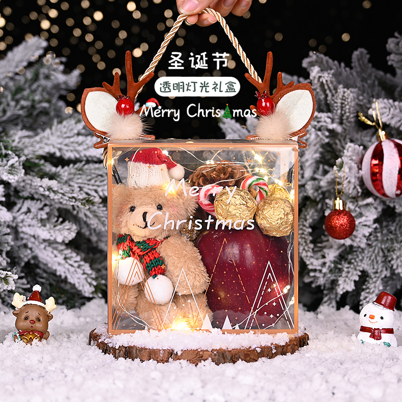 Christmas gifts to girls and men and women friends Christmas Eve Apple's wife's best friend, creative delicacy and fruit gift box-Taobao