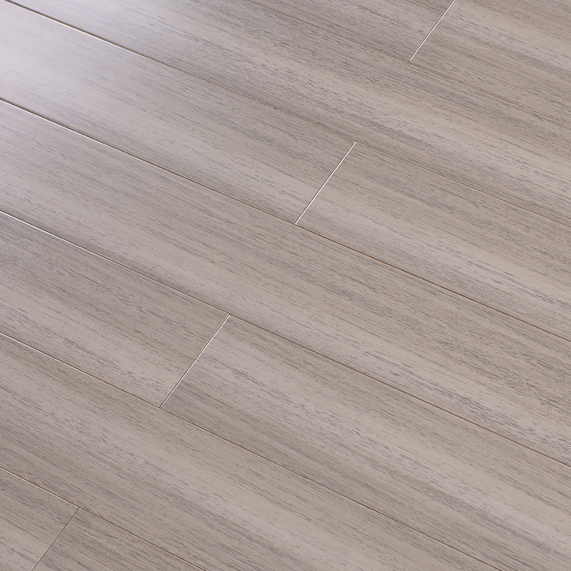 Double elegant solid wood flooring log baking paint A grade Dragon Eye Light Grey Environmental Protection Wear Manufacturer Direct indoor