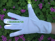 Concierge silky quality gloves parade non-slip glue point adult driving security check duty