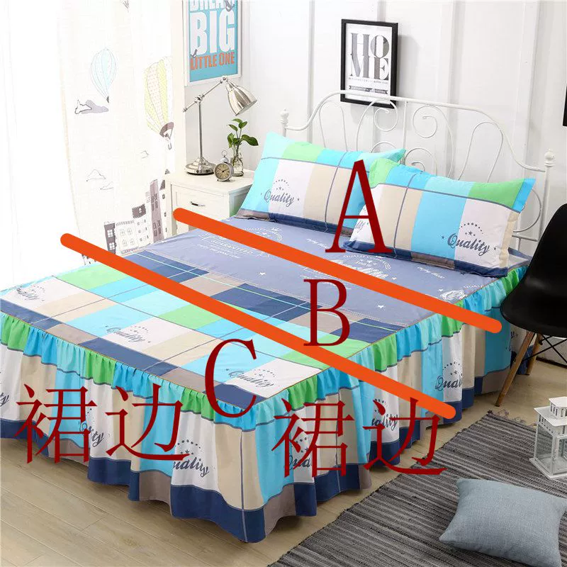 Mỗi ngày đặc biệt một mảnh giường ngủ váy bedspread Simmons nệm bộ bảo vệ tay áo Hàn Quốc giường công chúa bìa trượt 1.8m - Váy Petti