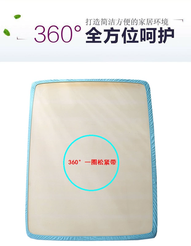 Một mảnh duy nhất màu trắng tinh khiết trampoline trải giường bao gồm 1,8m2 mét 2.2 nệm nệm màu nâu mat Simmons nệm bọc