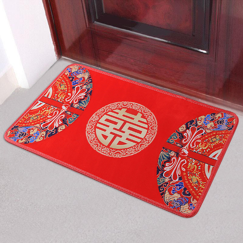 Wedding products decorated bedroom doormat mattwedding carpet wedding ceremony mat