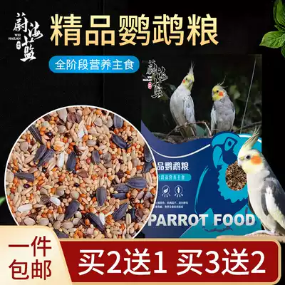 Parrot feed bird grain grain grain grain Xuanfeng Monk Little Sun Golden Sun mixed grain sunflower hemp 500g