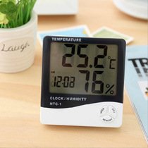 Creative home indoor electronic large screen temperature and humidity meter pet incubator to detect temperature and humidity