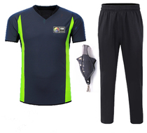 Basketball referee uniform suit slim fit top elastic pants junior version whistle customizable