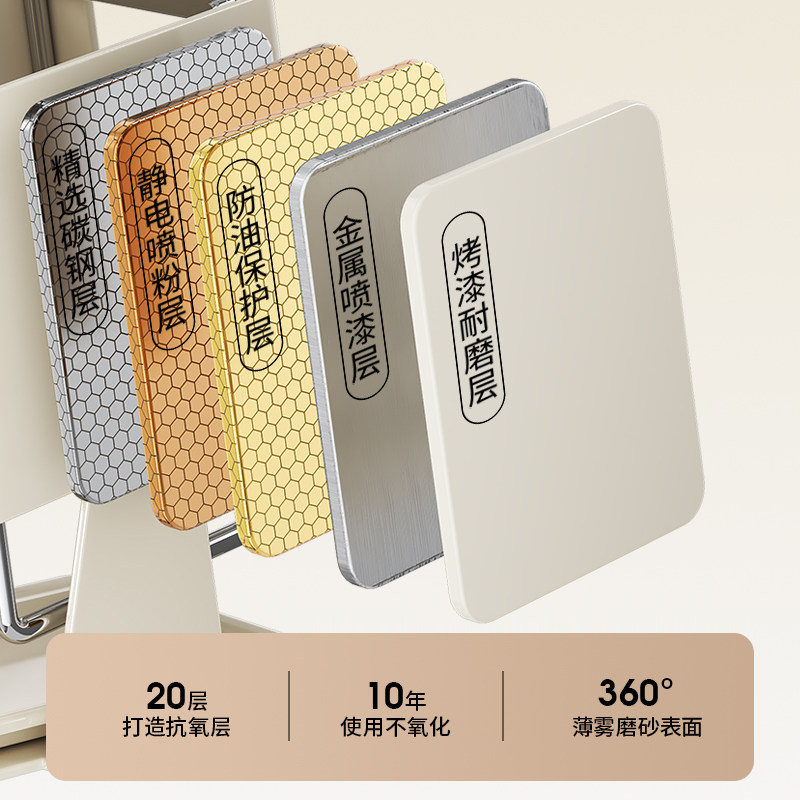 2025 New Stainless Steel Kitchen Knife Holder Storage Rack Countertop Multifunctional Knife Integrated Storage Kitchen Knife Holder