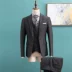 Bộ đồ vest nam công sở phù hợp với bộ đồ ba mảnh Slim phiên bản Hàn Quốc chuyên nghiệp của Anh gió nhỏ phù hợp với chú rể váy cưới bộ vest nam thời trang Suit phù hợp